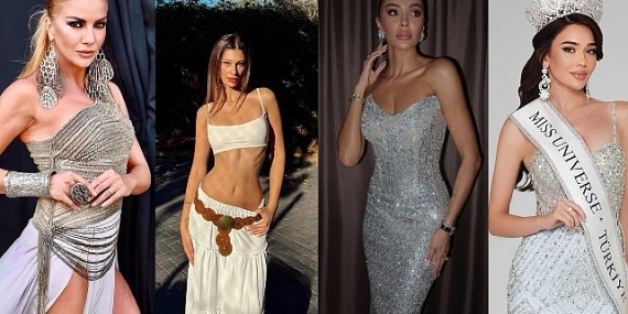 Ceren Arslan ilk büyük defilesinde Özge Ulusoy ve Ivana Sert’le aynı podyumda