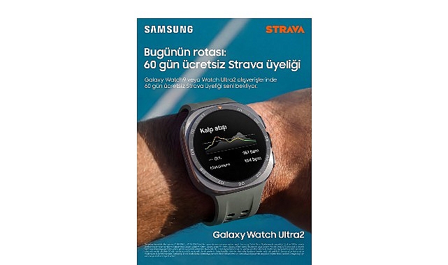 Samsung’dan yeni Galaxy Watch kullanıcılarına özel 60 günlük Strava Premium deneyimi
