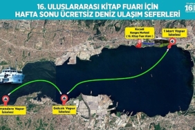 Kitapseverlere denizden fuara konforlu ulaşım