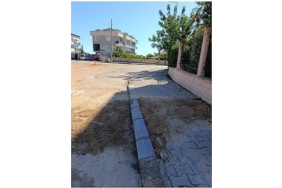 Kemer’de altyapı çalışmaları sürüyor